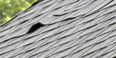 Missing or lifted shingles Missing or lifted shingles