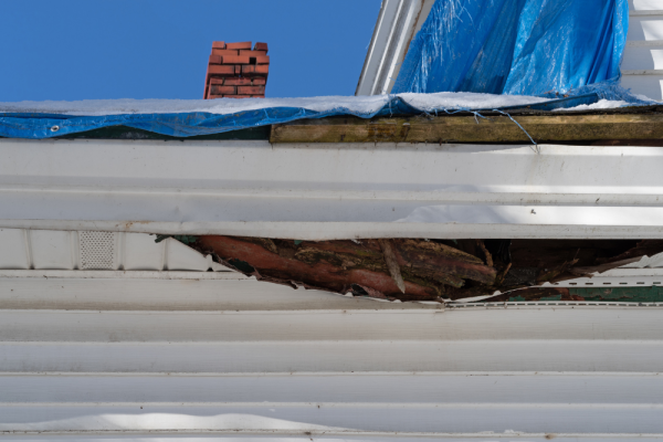deteriorated fascia roof
